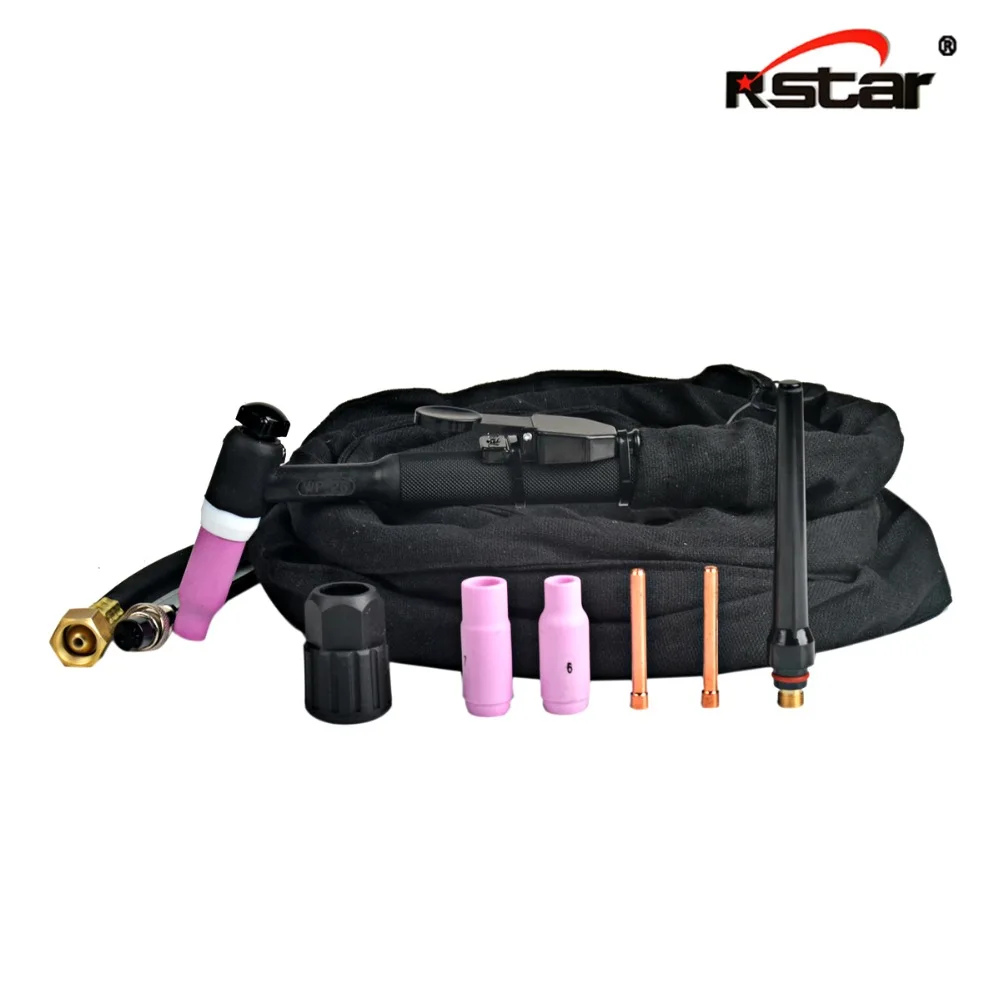 Сварочный фонарь RSTAR WP26 200Amp TIG с воздушным охлаждением разъем кабеля 13 футов: M16 * 1 5