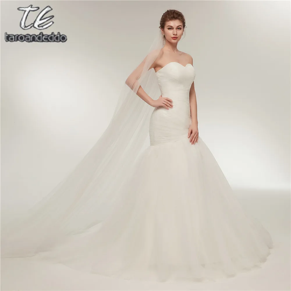 Женское свадебное платье с юбкой годе белое/цвета слоновой кости|wedding dress lace|mermaid