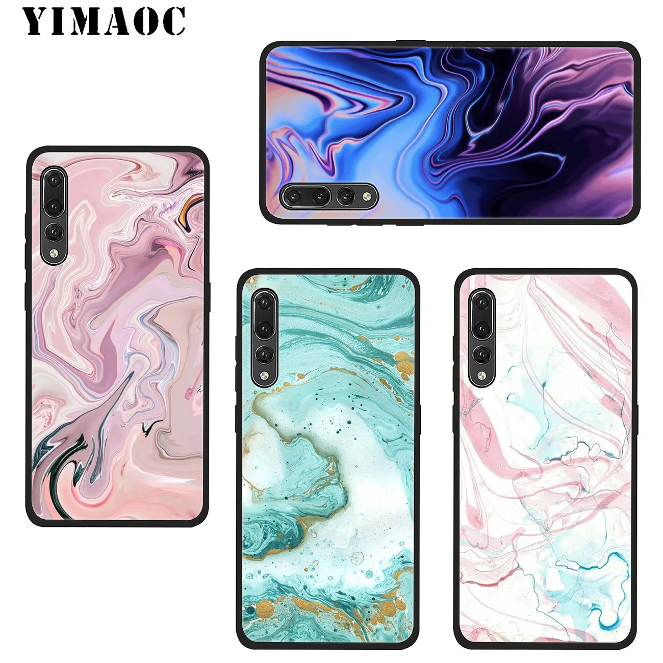 Мягкий силиконовый чехол YIMAOC для Huawei P20 Pro P10 P9 P8 Lite Mini 2017 P Smart Z 2019 | Мобильные