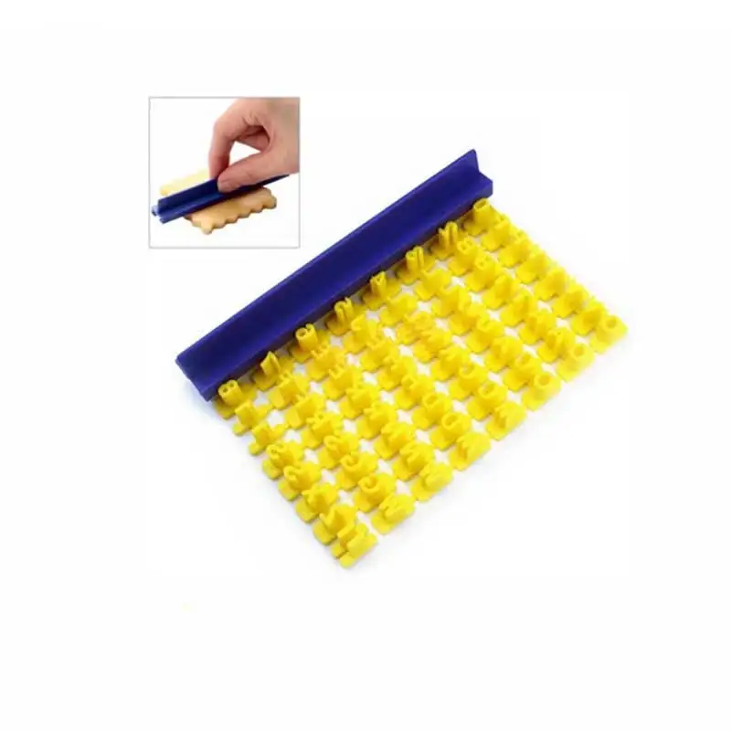 Новый DIY Алфавит пластиковая лепешка письмо Im Пресс печенье резак штамп тиснения