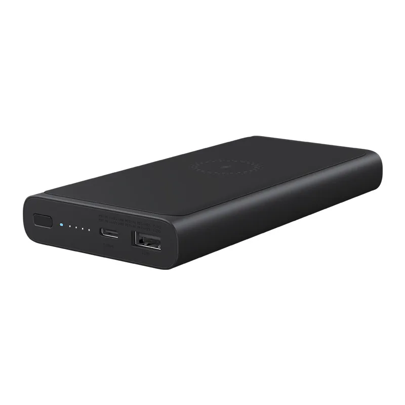 Xiaomi 10 W Беспроводная Быстрая зарядка сокровище 10000 mAh Мобильная мощность ультра