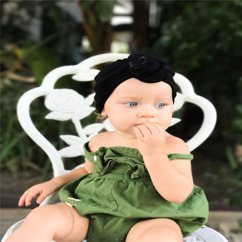 2018 New Winter Warm Mom&ampDaughter Newborn Baby Boy Girl Flower Hats Crochet Knit Hairball Beanie Cap | Детская одежда и обувь