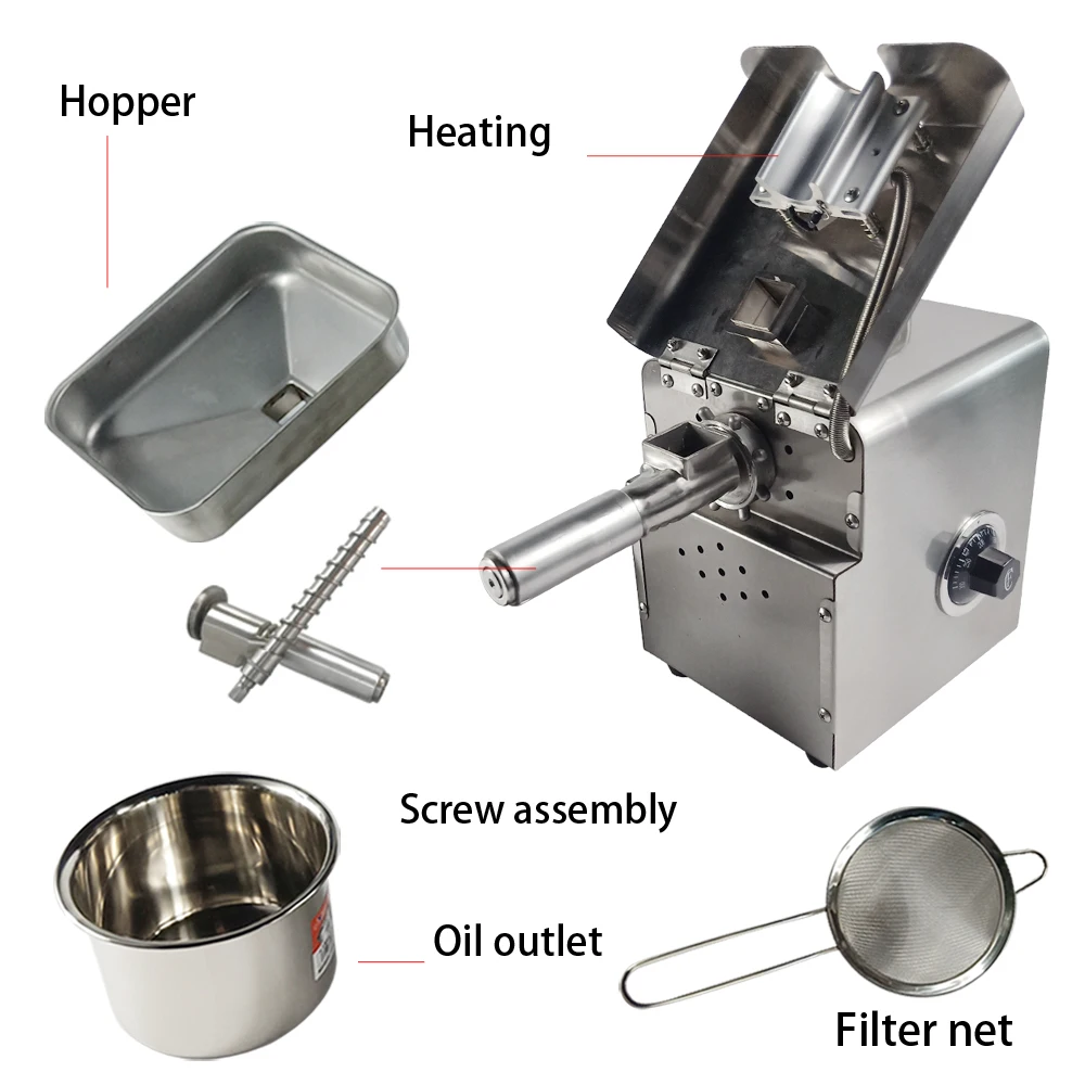 Высокая скорость экстракции масла гайка пресс машина автоматическая пищевая