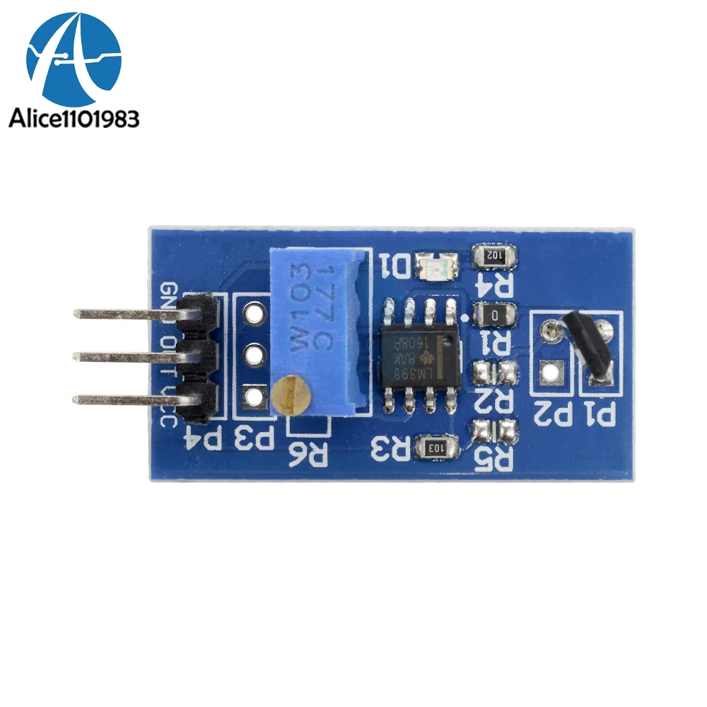 LM393 зонд для датчика Холла модуль измерения скорости двигателя 5 В/3 3 В магнитный