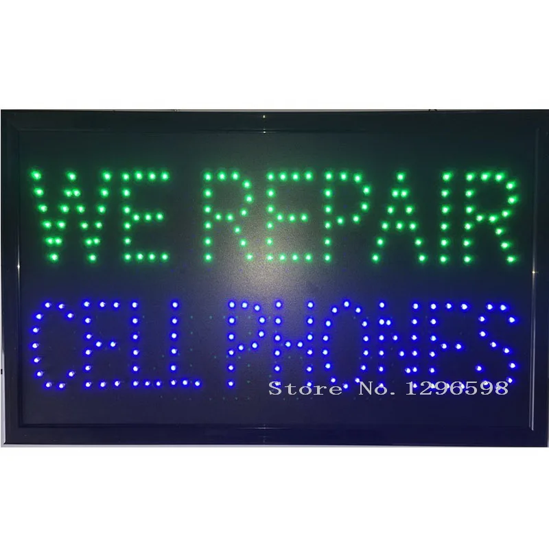 24x13 дюймов мы ремонта сотовых телефонов разблокировка баннер мобильного