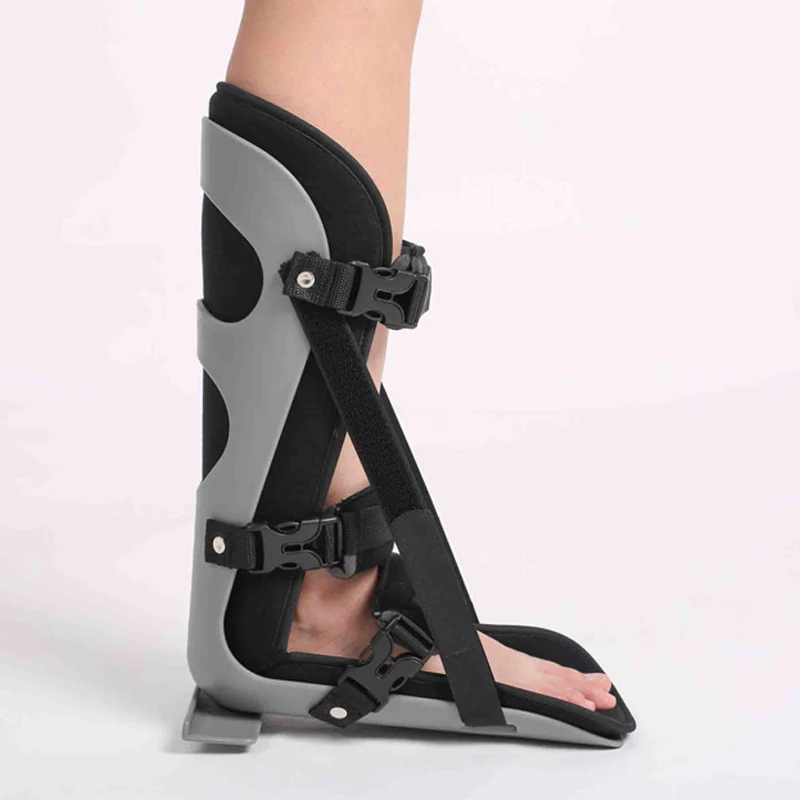 Поддержка коленного сустава ортопедическая шина для стопы на лодыжку ровная