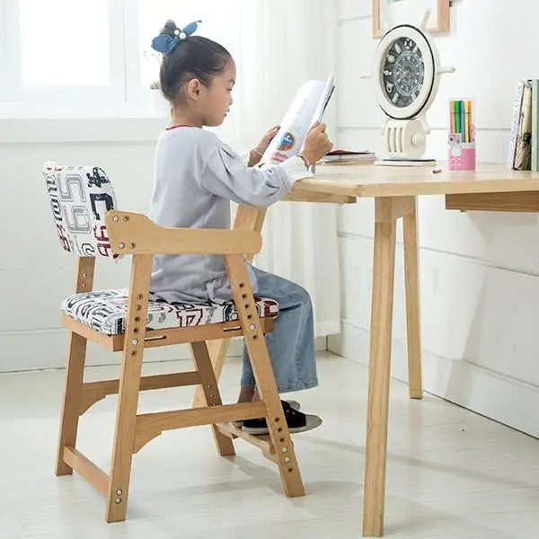 Обучающий стульчик для детей письменный стул подъема студента домашнего