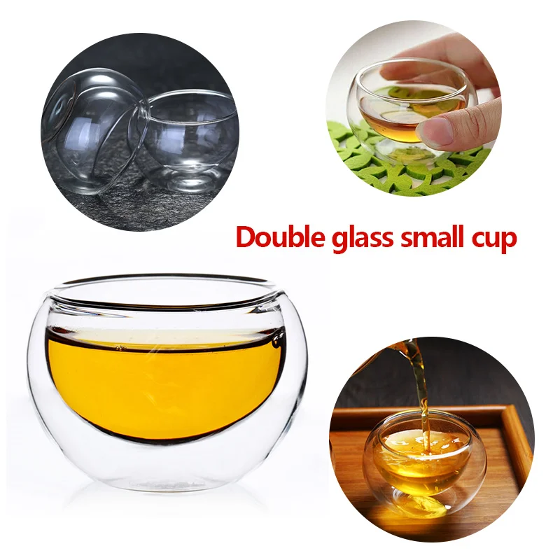 2019 ручной работы кунгфу чайные чашки мини размер кофейные горшки стеклянная