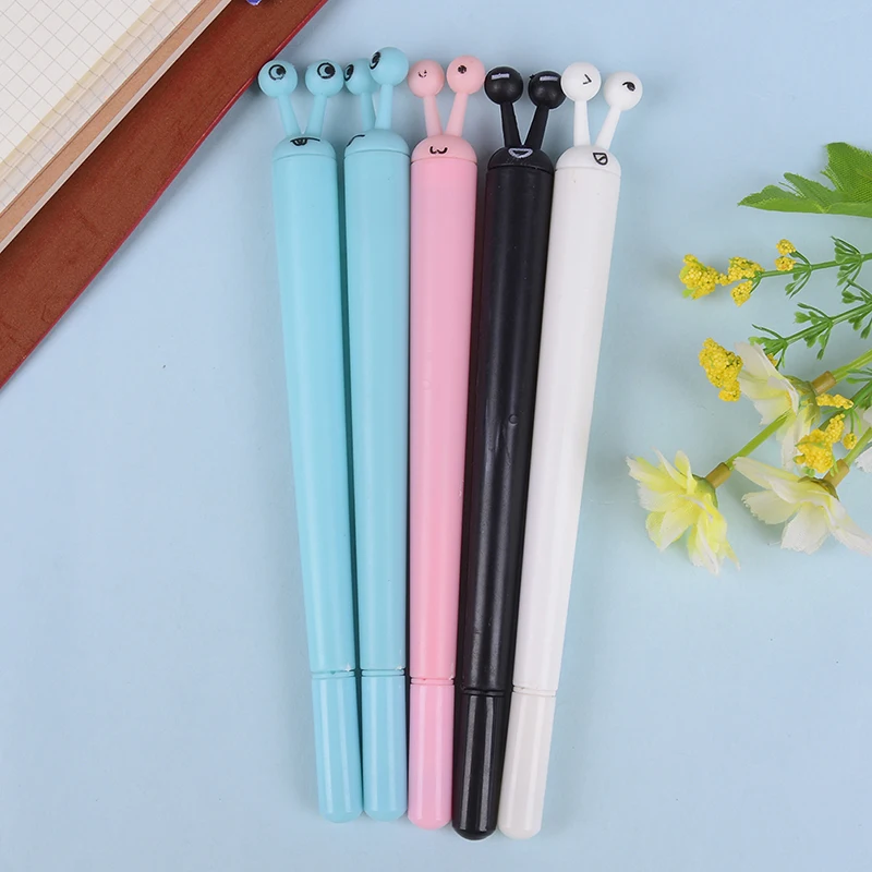 Милая креативная школьная Ручка-улитка для офиса 2 шт. гелевые ручки подарочные