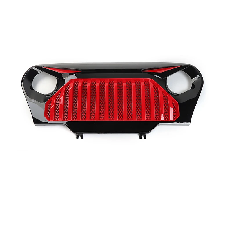 BAWA гоночные грили для Jeep Wrangler TJ 1997-2006 решетка сетчатые вставки автомобильные аксессуары для Jeep Wrangler tj 1999 2002 2005 - Цвет: A