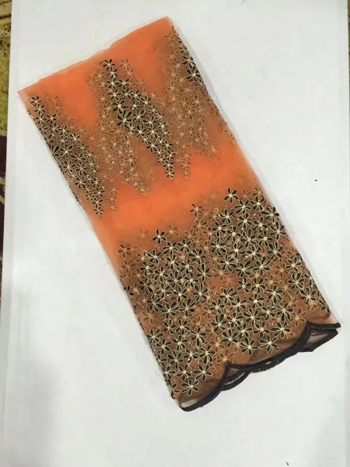 Beaded bazin riche getzner African fabric guipure lace high quality embroidery fabrics brode 08 | Дом и сад