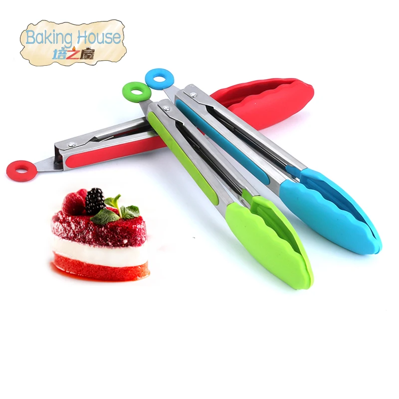 9 дюймов на выбор Многофункциональный силиконовый зажим для хлеба щипцы