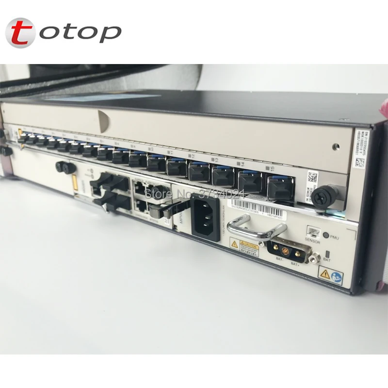 Оригинальное устройство HUAWEI MA5608T GEPON OLT 1G DC GPON с 1 * GPFD C + MCUD MPWC 16 портов модулем SFP |