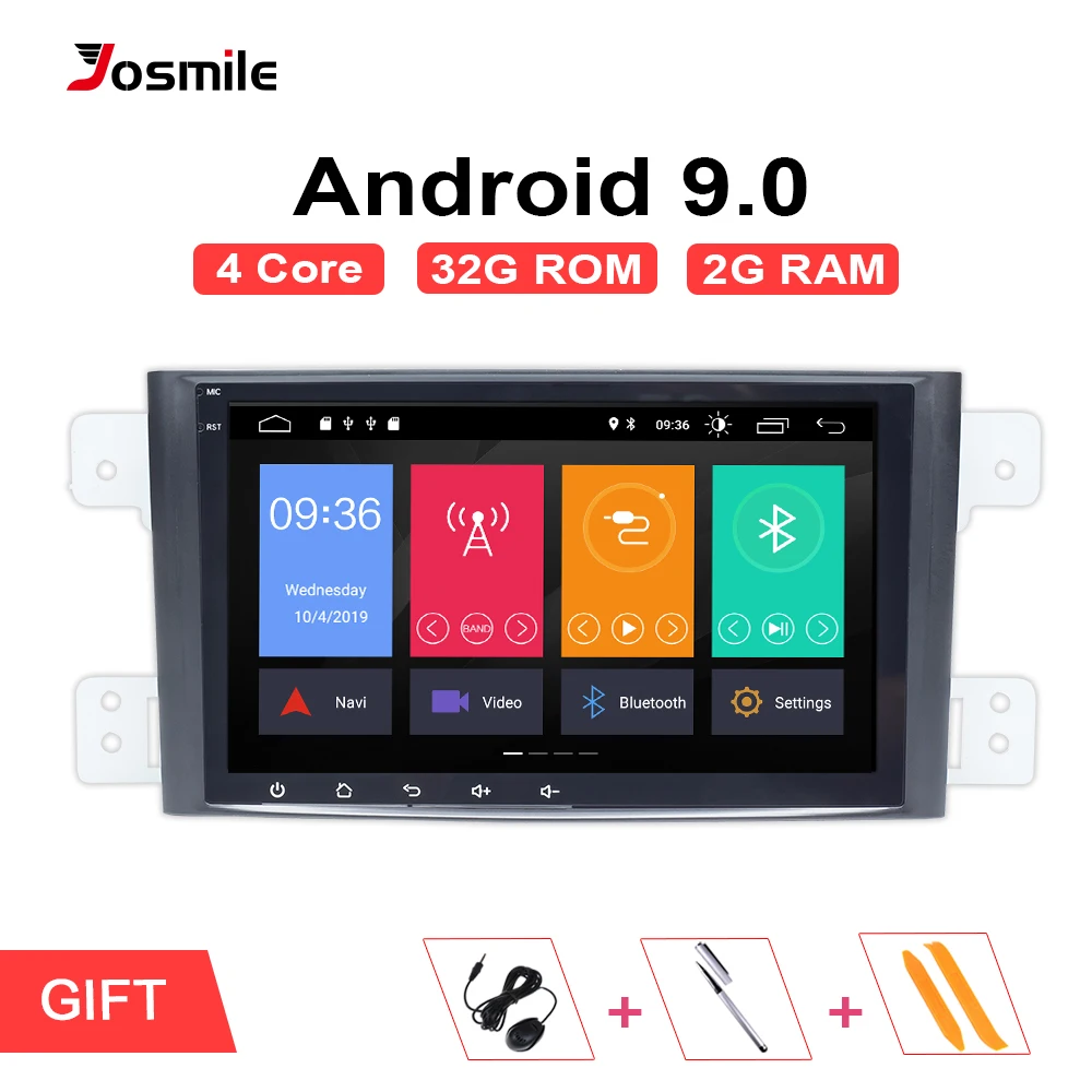 2 Din Android 9 0 автомобильный DVD плеер GPS радио для Suzuki Grand Vitara 2005 2006 2007 2008 2009 2011 2012 2013