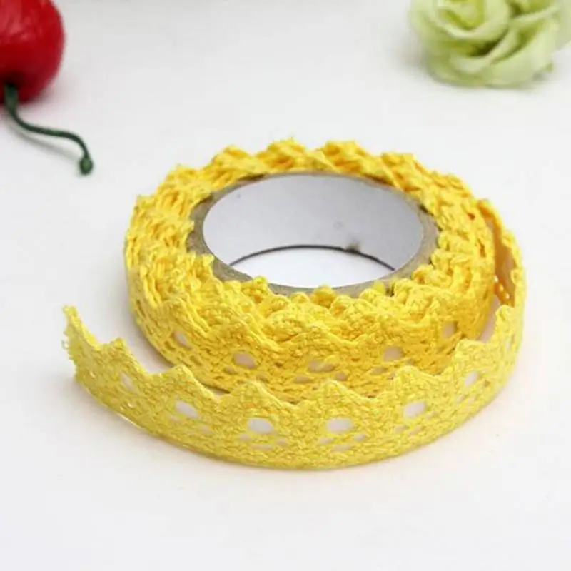 DIY кружево декоративные ленты Пластик сладкий васи лента для фотоальбом