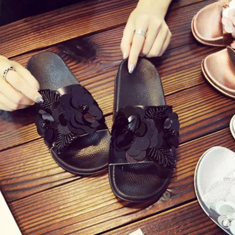 2020 ограниченная по времени прямая продажа сандалии на плоской подошве женские