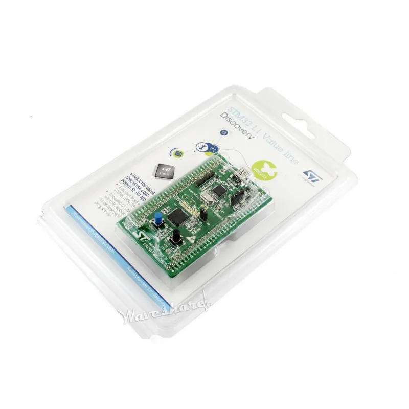 ST оригинальный STM32L100C-DISCO 32L100CDISCOVERY комплект обнаружения с STM32L100RC MCU встроенный