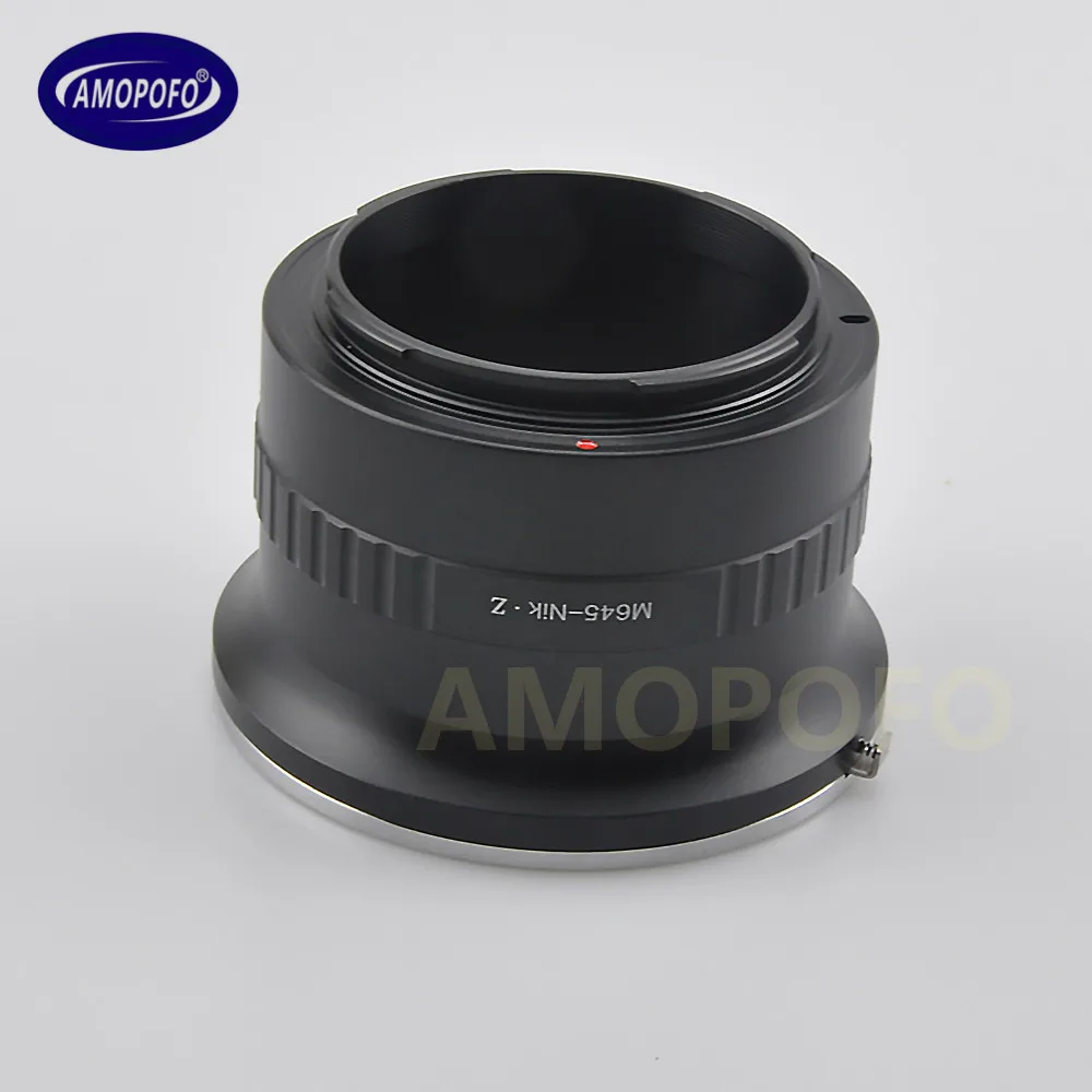 M645 к NIK Z адаптер для Mamiya 645 Крепление объектива Nikon полная Рамка беззеркальная Z6 Z7