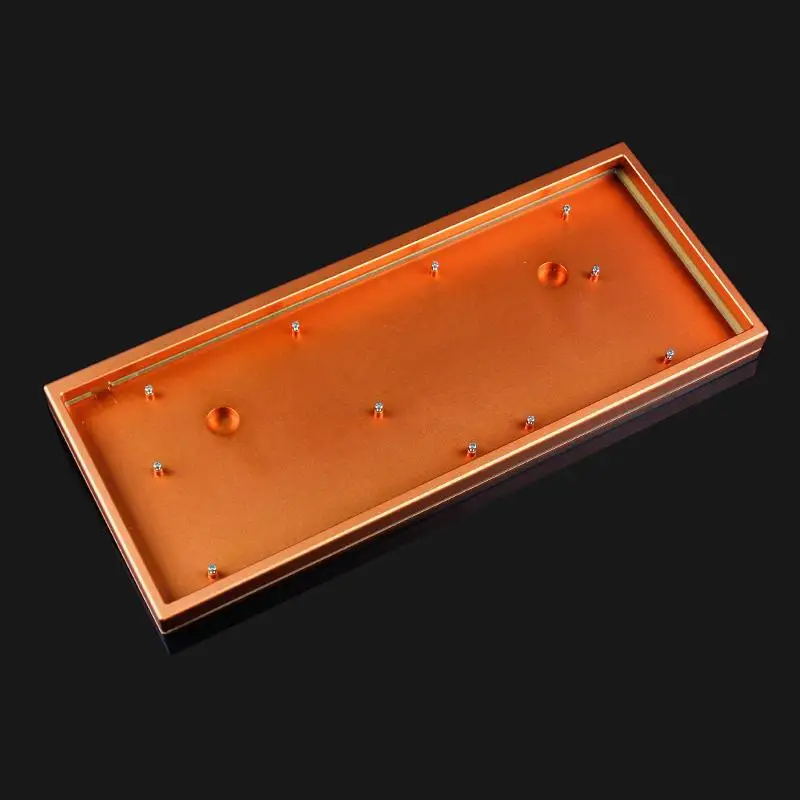 KBD75 Orange case KBDfans KBD75 Алюминиевый Чехол для пользовательской 75% раскладки механической клавиатуры - Цвет: KBD75 Orange case