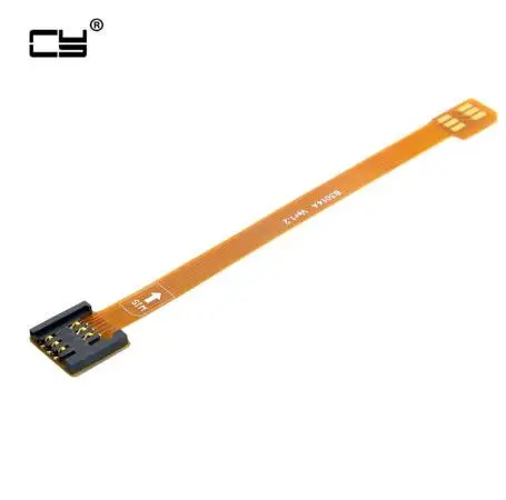 3G 4G Micro SIM карта стандартный кабель удлинитель UIM Female мягкий плоский FPC 10