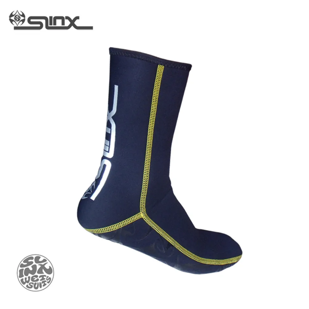 

SLINX 1130 3MM Swimming Boot Scuba Swimwear Wetsuit Neoprene Diving Socks Anti Scratches Warming Snorkeling Socks