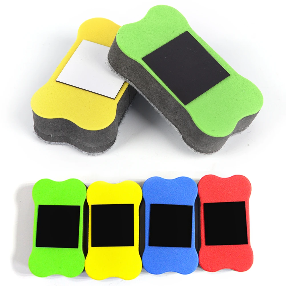 

Magnetic Eraser Cleaner Blackboard Cleaner Bones Magnetic Whiteboard Eraser for Office School Stationery Supplies