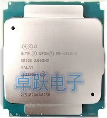 E5 4620V3 Original Intel Xeon 2 0 ГГц 10 Core 25 Мб SmartCache 4620 V3 LGA2011 105 Вт Бесплатная доставка|intel xeon|xeon