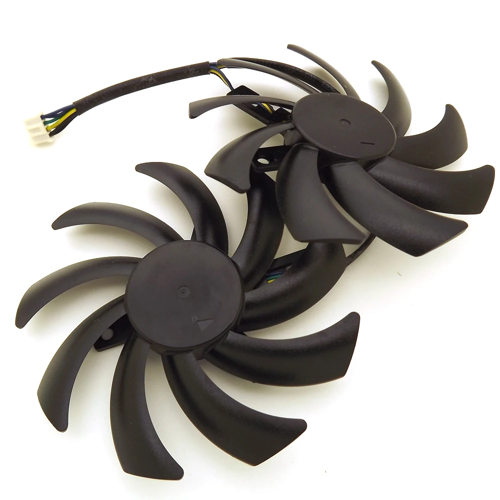 2 шт./лот PLD09210D12HH DC12V 0.40A 85 мм 39*39*39 4Pin для XFX R9 380 280X 270X 290X Вентилятор Охлаждения