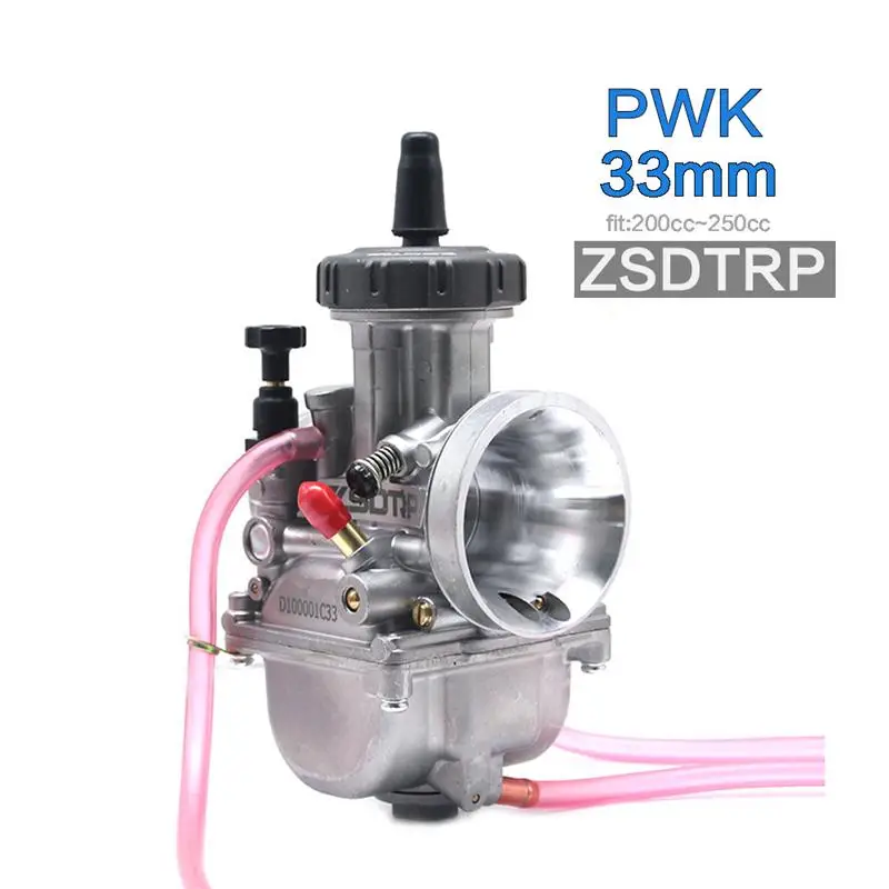 33mm ZSDTRP ZS гоночный мотоцикл универсальный PWK 33 34 35 36 38 40 42 мм PWK AIR ATTAQUANT Pour KEIHI CARBURATEUR POUR TRX250R CR250 - Цвет: 33mm ZSDTRP