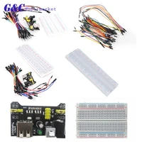 mb 102 mb102 breadboard power modulemb 102 400830 points prototype bread board for arduino kit 65 jumper wires wholesale