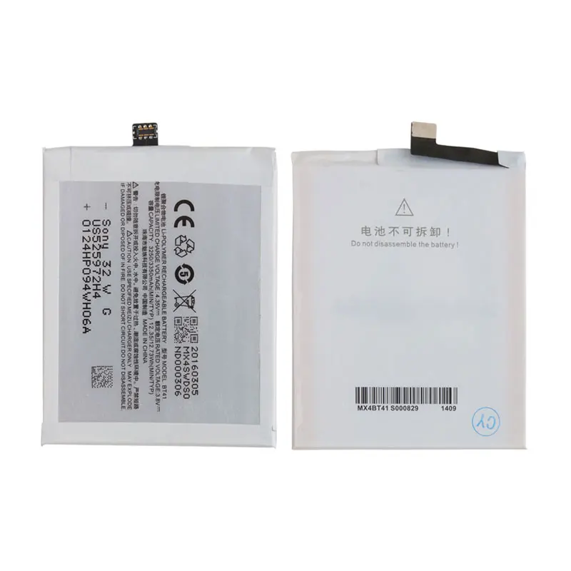 100% Оригинальный резервный аккумулятор для MeiZu MX4 Pro BT41 3350 мАч смартфон номер