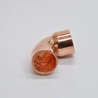 

22x1.5mm 90 Degree Elbow Copper End Feed Plumbing Pipe Fitting for gas water oil