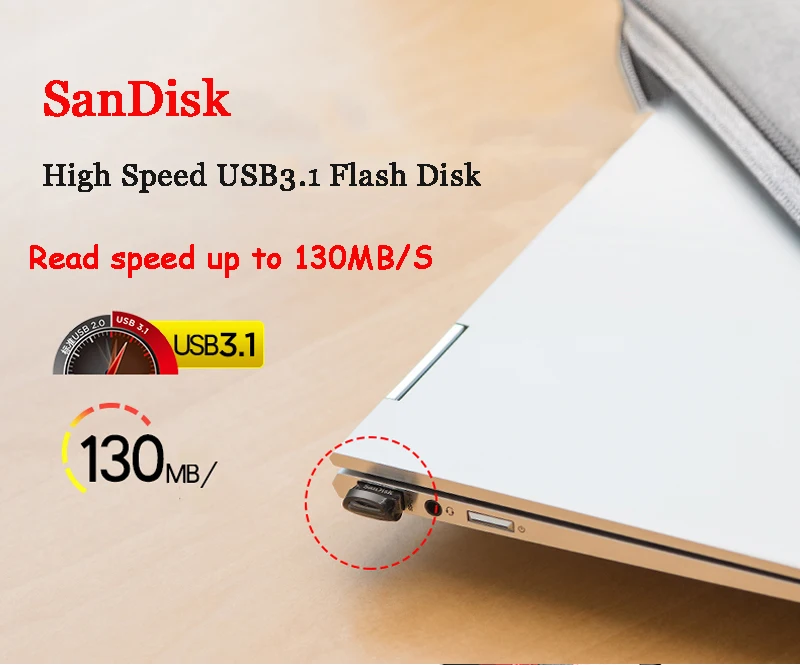 Флеш-накопитель SanDisk CZ430 USB 3,1 Gen1, 128 ГБ, 64 ГБ, 32 ГБ, 16 ГБ, 256 ГБ, USB3.0, флешка, мини-карта памяти, устройство для хранения, U диск