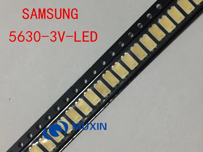 Светодиодная подсветка для телевизоров SAMSUNG 100 шт. 0 5 Вт 3 в 5630 холодный белый цвет |