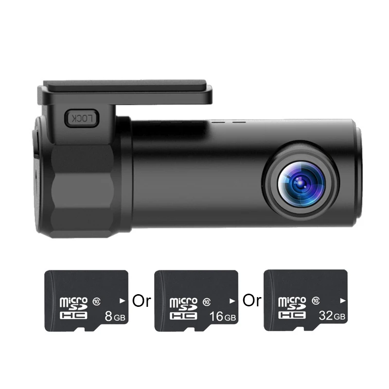 Камера TOSPRA видеорегистратор для автомобиля Full HD 1080 P Мини WiFi с поворотом на 360