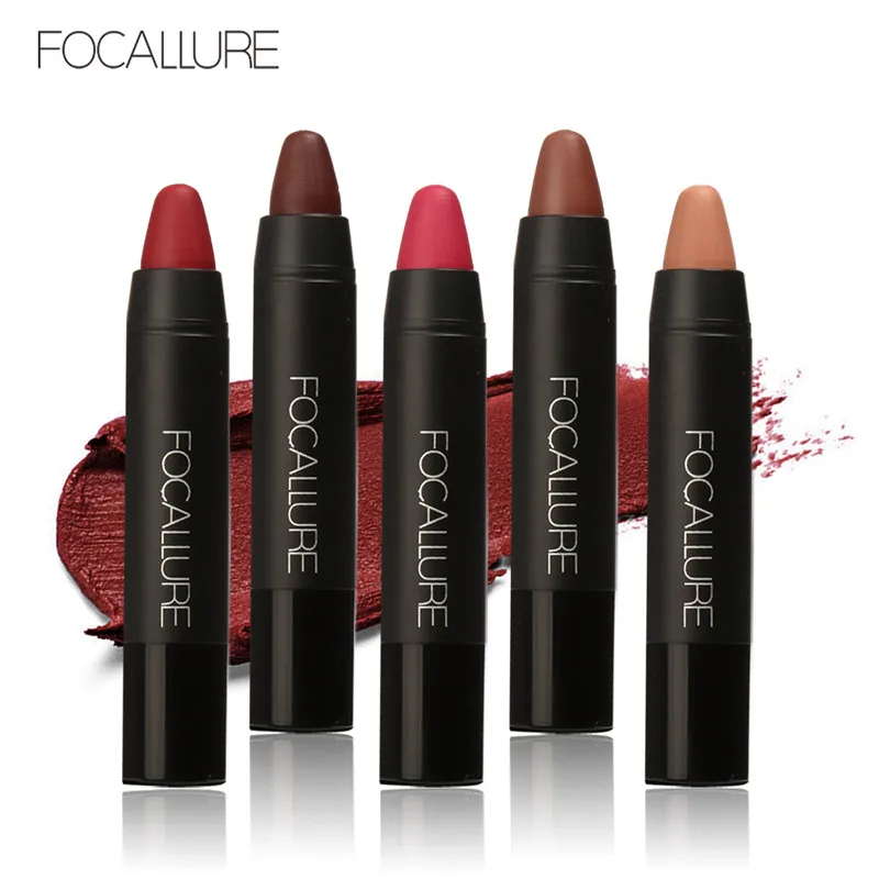 Focallure Matte Губная помада Косметика Водонепроницаемый Блеск для губ