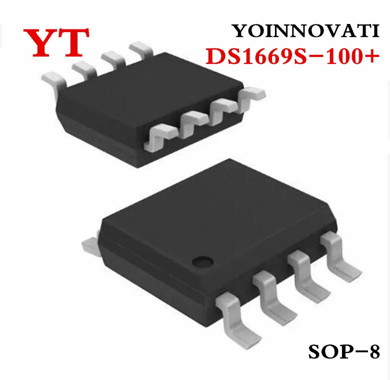 

10 шт./лот DS1669S-100 + DS1669S-100 DS1669S DS1669 Реостат 100K SOIC-8 лучшего качества