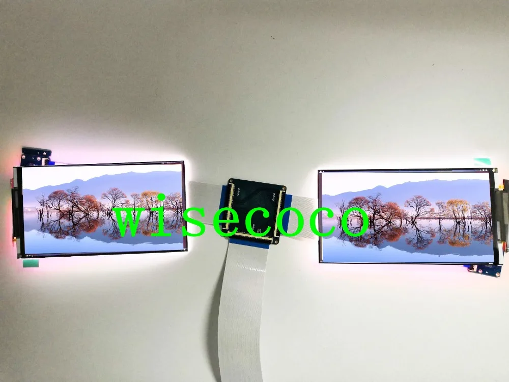 3840*2160 5,5 дюйма 4K панель lcd ips Двойной ЖК-модуль экран дисплей с HDMI к MIPI плата контроллера для Raspberry Pi 3