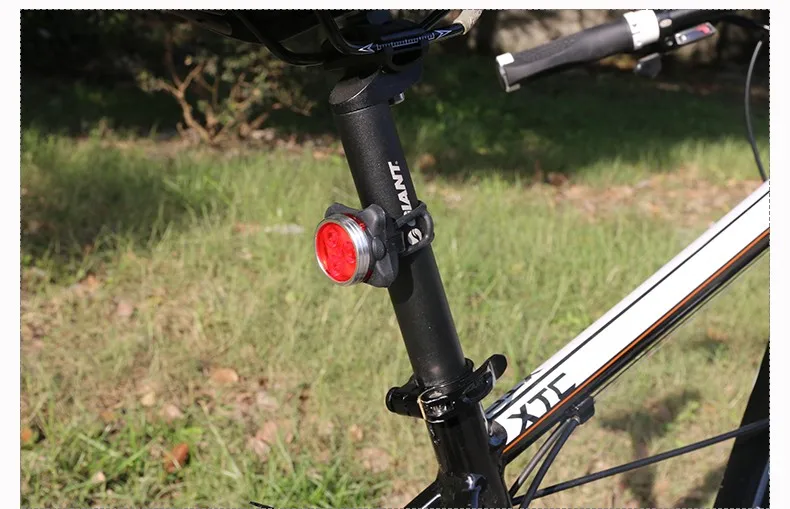 Перезаряжаемые USB велосипед хвост светильник MTB езда на велосипеде 3 светодиодный заднего сиденья спереди светильник лампа фара для велосипеда, светильник, белые, красные, большие размеры