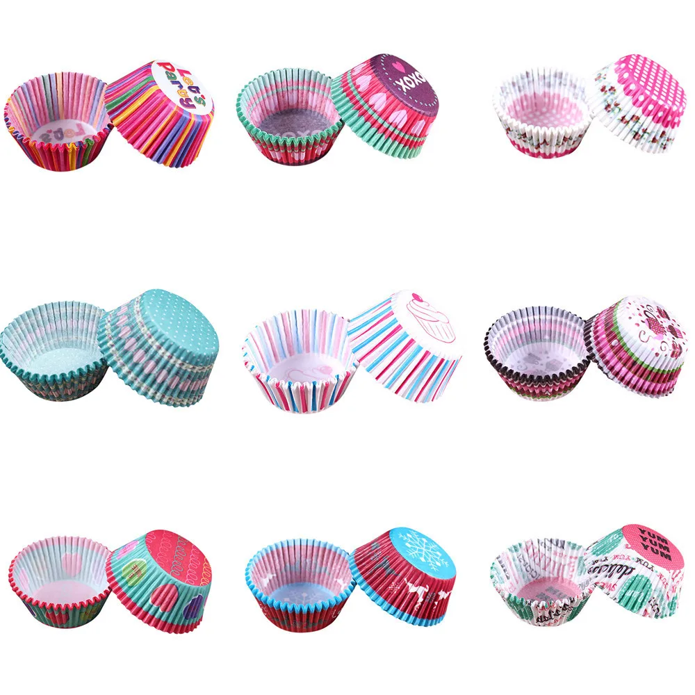 DropshippingCake Liner Cake Muffin Case Moon Box Paper Cup Decorator Tool|Товары для украшения тортов| |