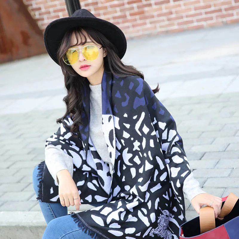 Высокое качество кашемировый шарф корейский стиль зима Новое поступление 2017