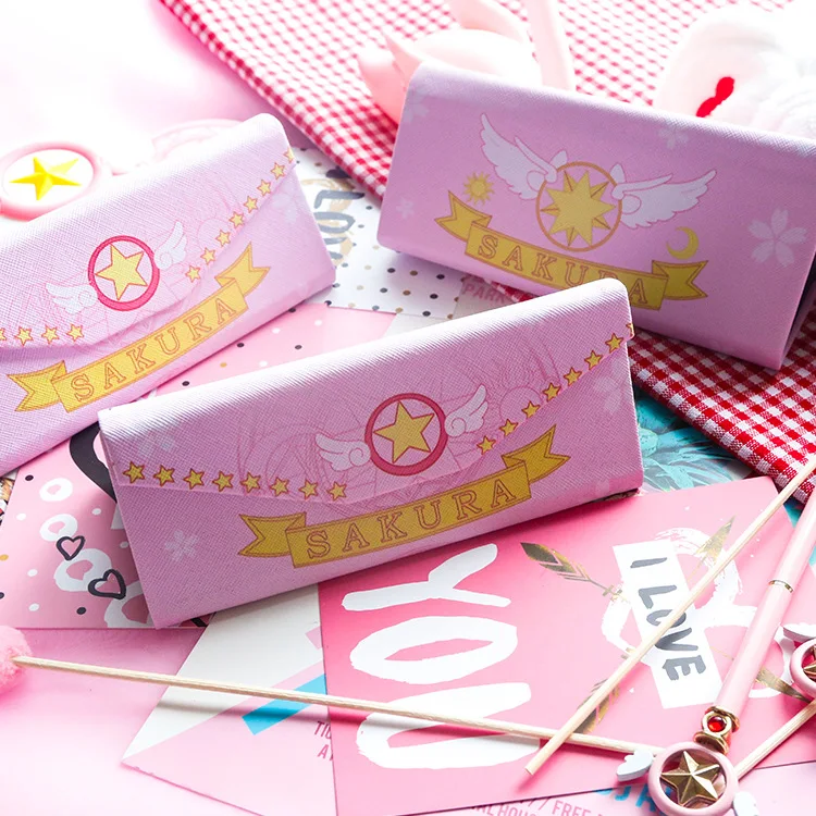 Аниме cardcaptor sakura Star ключ шариковая ручка Карандаш Чехол удобные наклейки школьные