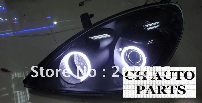 Бесплатная доставка MITSUBISHI GALANT ANGEL EYE фара в сборе с BI-XENON проектором | Автомобили и