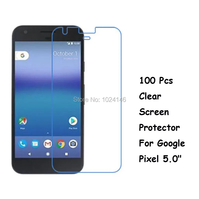 Новый 100 шт./лот HD Ясно Экран протектор для Google pixel 5.0 дюймов защитный Плёнки