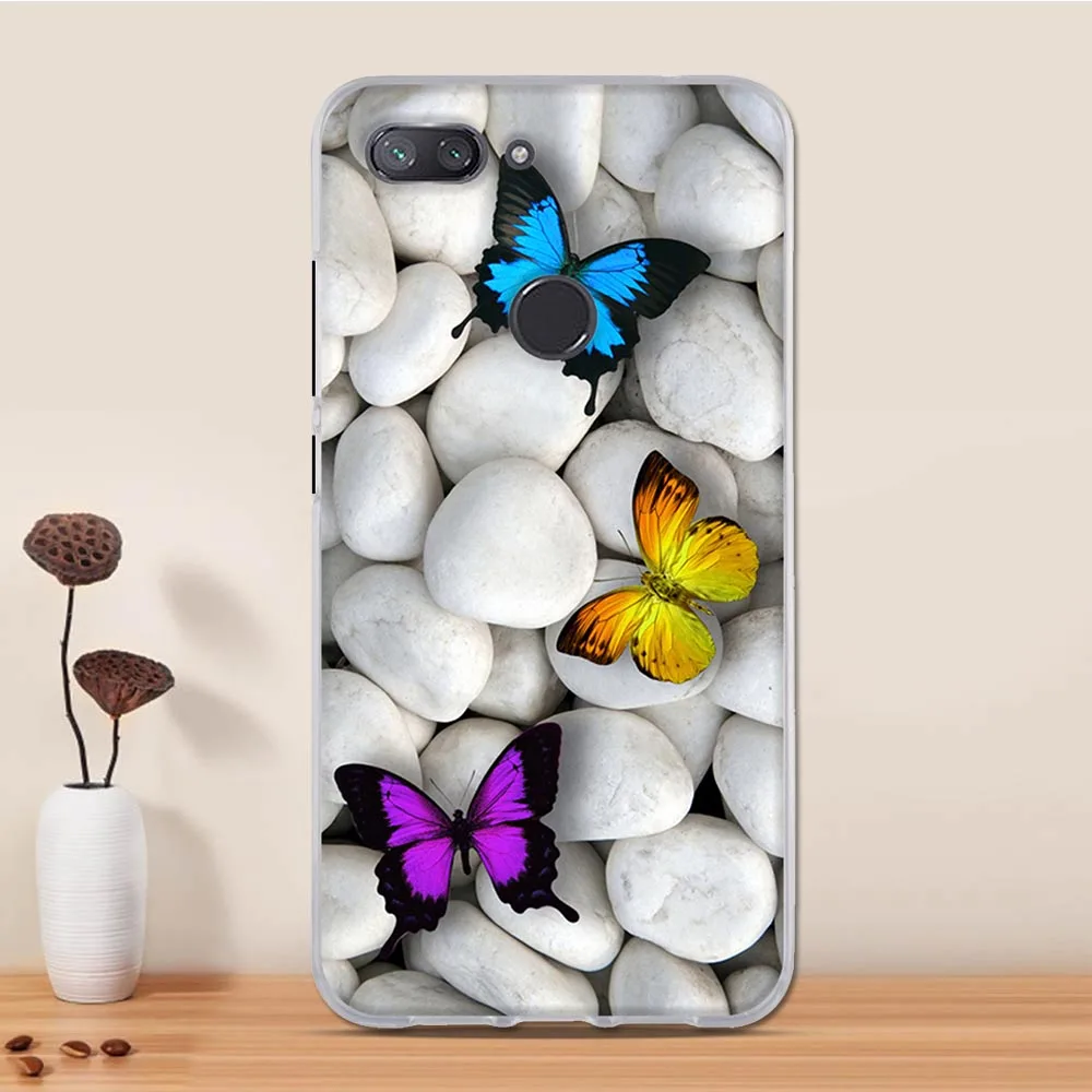 43 Для Xiaomi mi 8 Lite чехол силиконовый чехол для Xiaomi mi 8 lite mi 8 Lite mi 8 Youth чехол для телефона для Xiaomi mi 8 Lite Capa - Цвет: 43