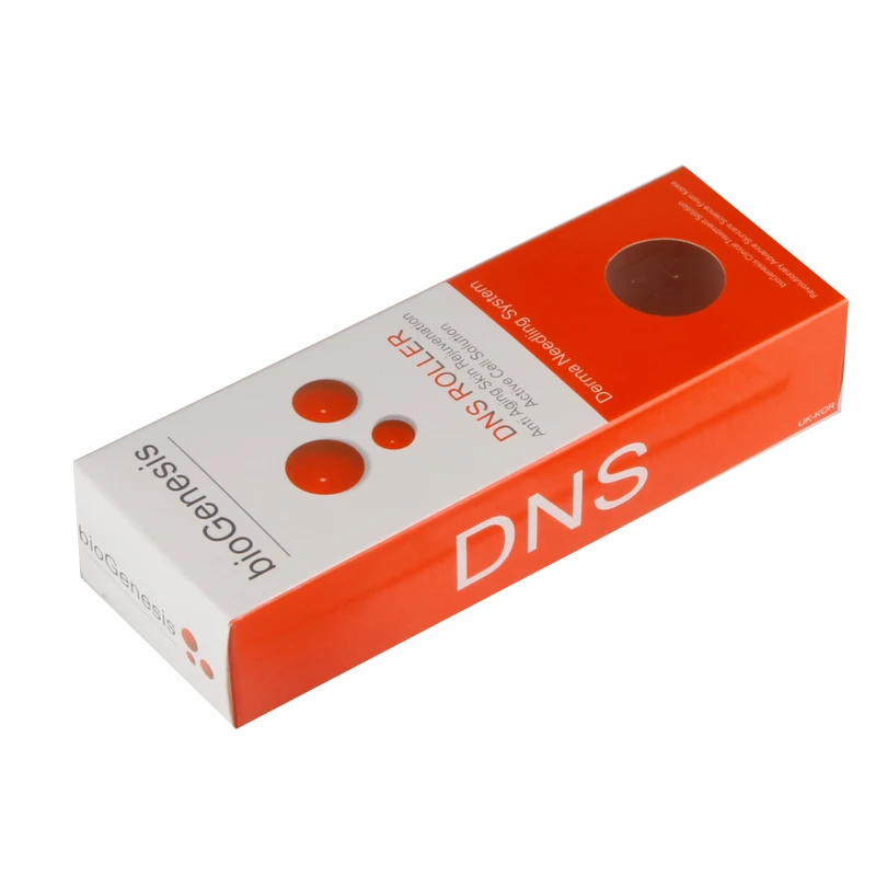 Дерма ролик DNS540 иглы микро-иглы ролик для ухода за кожей тела лечение мезо ролик микроагулха мезороллер