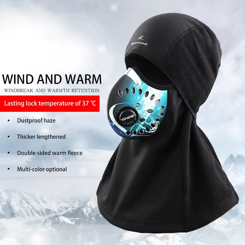 Mountainpeak Winter Riding Mask Motorcycle Headgear for Full Face and Windproof Warm Scarf |