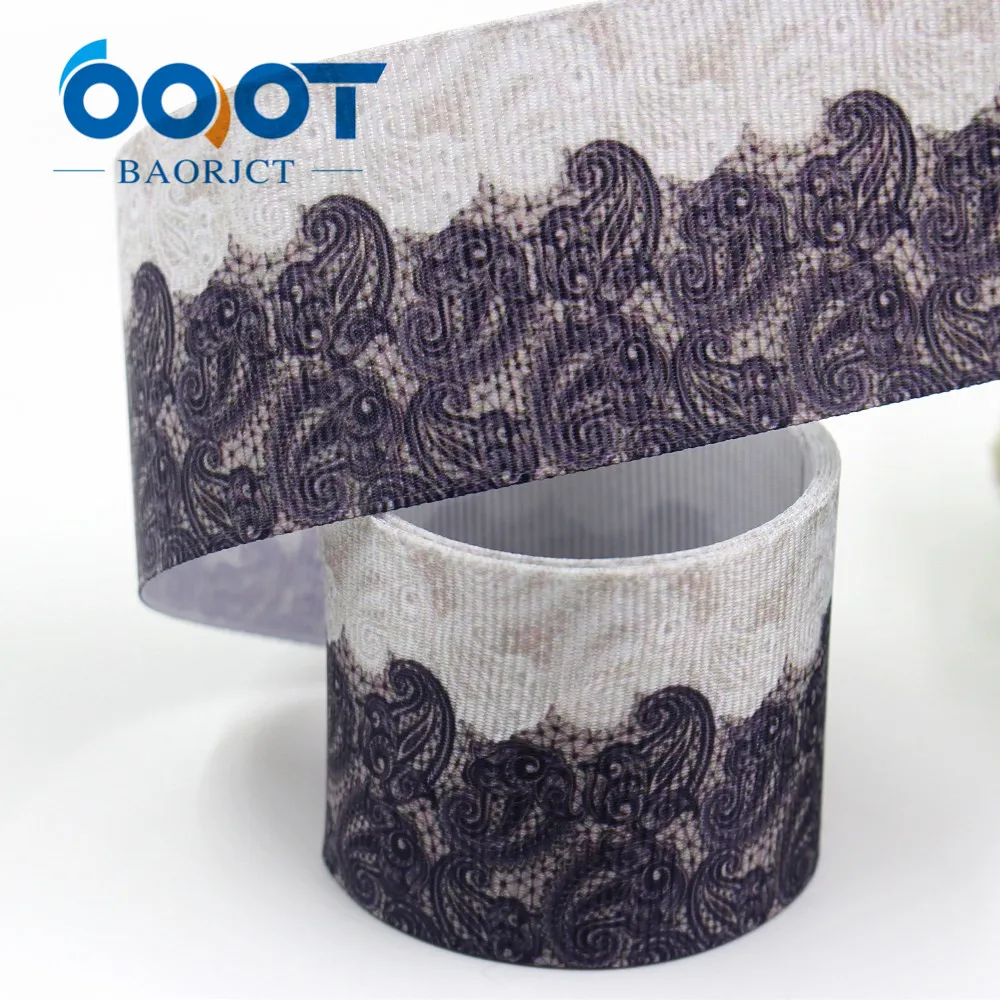 OOOT BAORJCT I-19308-545 38 мм 10 ярдов термопереводные ленты с цветочным принтом бантиком