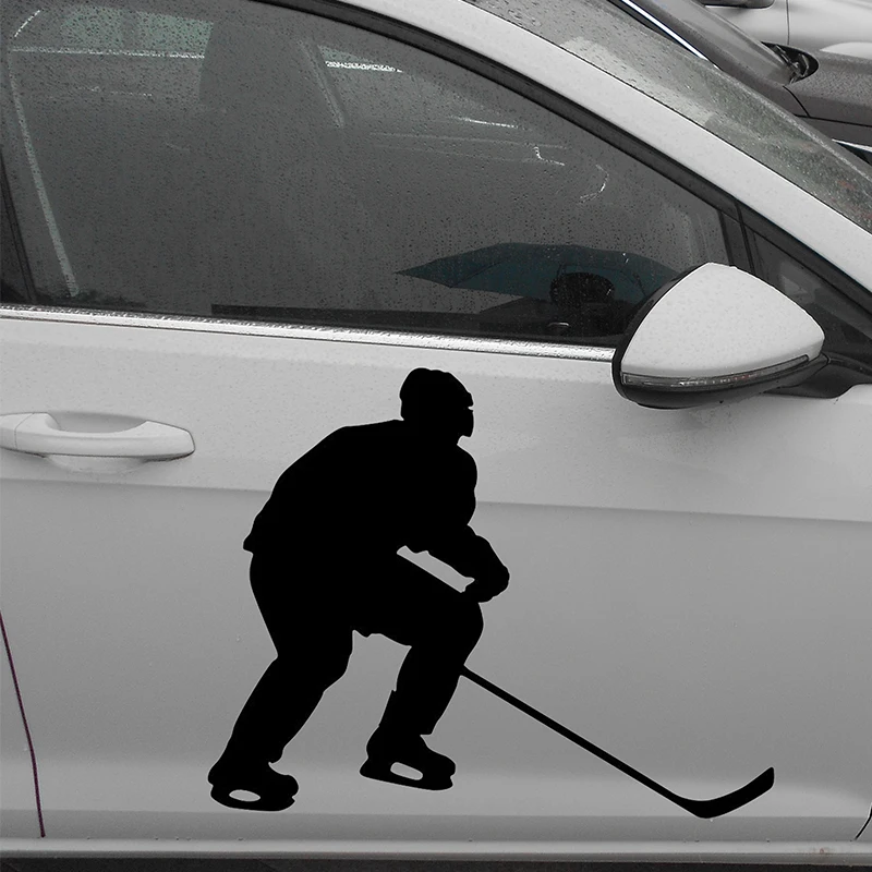 2X Новый горячий автомобиль стиль спортивный Хоккей Графический плеер автомобиля