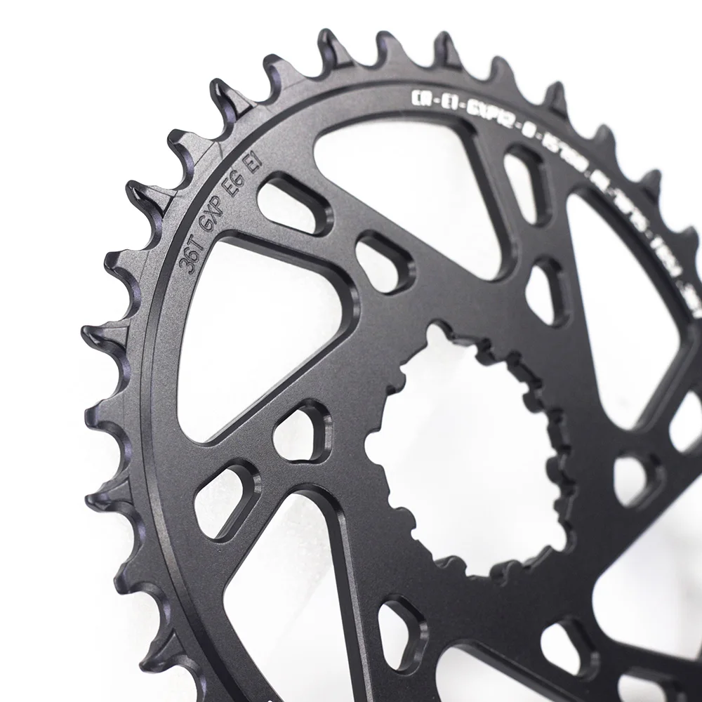 Fouriers круг MTB велосипед одна цепь 0 мм смещение прямое Крепление Boost 157 мм для GXP 12 Скоростей узкий широкий зубья цепное колесо